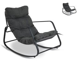 Fameilleur schommel stoel- tuin stoel- schommelstoel voor in de tuin- chommelstoel met Kussen – Comfortabel & Stijlvol voor Buiten- Luxe Schommelstoel voor Buiten Schommelstoel met Comfortkussen- Stijlvolle Tuinschommelstoe