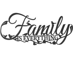 Family Metalen muurkunst, woordbord, wanddecoratie, gepersonaliseerde metalen muurdecoratie, metalen familiebordjes, muurkunst, wanddecoratie voor thuis, buiten, slaapkamer (C)