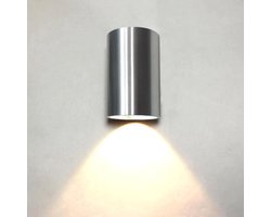 famlights | Moritz aluminium LED-buitenwandlamp