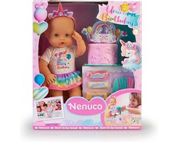 Famosa Nenuco Eenhoorn Verjaardagspop Roze