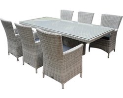 Fania ligbed 200x65xH35 cm teak verstelbaar