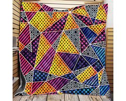 FANSU Bedspread, Single or Double Quilt, Super King Bed Cover, Quilted Sofa Blanket, Lightweight Decorative Bedspread, 3D Microfiber Duvet Sheet (Dots, 200x230cm)
