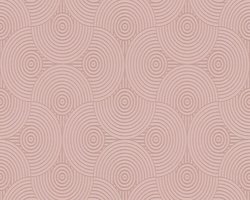 FANTASIE CIRKEL BEHANG - Roze Rood Goud Metallic - AS Creation Esprit 13