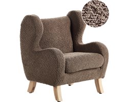 FARUM - Kinderfauteuil - Bruin - Bouclé