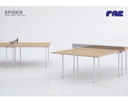 FAS Spider Tafeltennis en kantoortafel - multifunctioneel - ideaal voor kantoor - stapelbaar