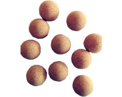 Fas Tafelvoetbalballen Kurk Bruin 10 Stuks
