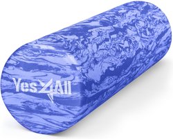 Fasciarol 30/45/60/90 cm medium harde schuimroller voor rug, wervelkolom, benen, armen - voor yoga, pilates, rek en fitness