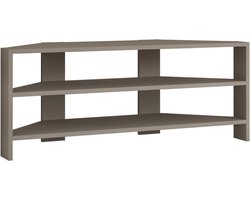 Fashion TV Stand | 100% Melamine Gecoat | 18mm Dik | 114cm x 45cm x 36cm | Licht Mokka