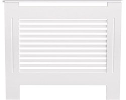 FATIVO Radiatorombouw - radiatoromkasting - Verwarmingsombouw - 78x19x101 cm - Wit