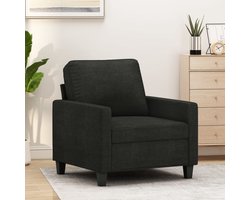 Fauteuil 60 cm stof zwart