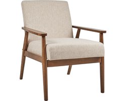 Fauteuil ESRUM Stof Beige