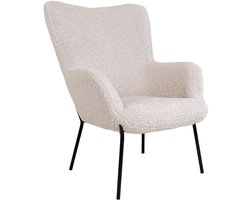Fauteuil Helvi Wit Teddy