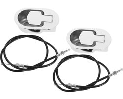 Fauteuil Hendel - Bank Onderdeel - Meubels Repareren - Slijtvaste Materialen - 74 cm Kabel - Zilver