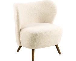 Fauteuil Joshua Crème Teddy
