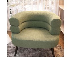 Fauteuil - Lounge stoel - Ontspannen Lezen - Ergonomisch Ontwerp - Niet gespecificeerd - Groen