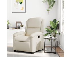 Fauteuil Relax Fauteuil - Stoel met Voetensteun - Ontspannen Zitten - Handmatige Verstelhend - 70 x 92 x 99.5 cm