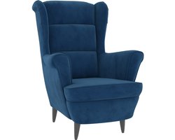 Fauteuil - Relaxzetel - Relaxstoel - Relaxfauteuil - Stoel - Met armleuning - Voor één Persoon - Blauw