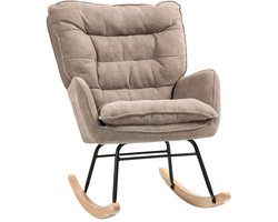 Fauteuil - Relaxzetel - Relaxstoel - Relaxfauteuil - Stoel - Met armleuning - Voor één Persoon - Bruin