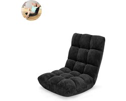 Fauteuil - Relaxzetel - Relaxstoel - Relaxfauteuil - Stoel - Voor één Persoon - Zwart