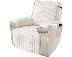 Fauteuilbeschermer - Zacht flanel - Antislip - 1 stuk