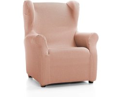 Fauteuilhoes Oorfauteuil - Stoelhoes Zonder Armleuningen - Bescherming Meubels - Waterafstotend Gewatteerd - 40x32x5cm - Zalm