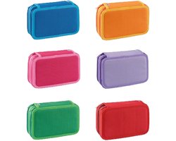 Favorit 400184016 schooletui Zachte etui Stof/Weefsel Verschillende kleuren