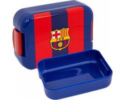 FC Barcelona - Broodtrommel – Lunchbox Kids – BPA-vrij – 450 ml – 17 x 12 x 6 cm – Blauw/Rood