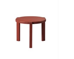 FDB Møbler Ragnesminde D108 bijzettafel D48cm pine solid oiled camine red