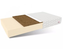 FDM® TORO MAX Matras 80x200 cm - Hoogte 20 cm H2 en H3 - Koudschuim Latex Matrassen - Dubbelzijdig - 7 zones - Antiallergisch