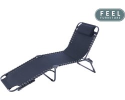Feel Furniture - Ligbed buiten - Donkergrijs