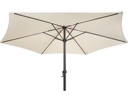 Feel furniture - Parasol - Kantelbaar - 3 meter - Creme
