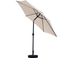 Feel furniture - Parasol - Kantelbaar - 3 meter - Creme