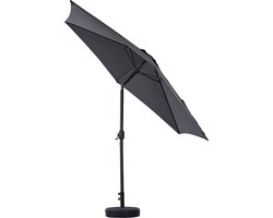 Feel furniture - Parasol - Kantelbaar - 3 meter - Donkergrijs