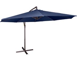Feel Furniture - Toscano - Banana parasol - Marine Blauw