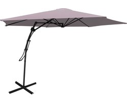 Feel Furniture - Zweefparasol - 3 Meter - Taupe