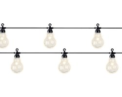 Feestverlichting buiten lichtsnoer - 20 warm wit LED - 9,5 meter