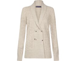 Felix Hardy Gebreide Cardigan - Vest Dames Beige - M