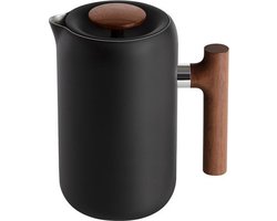 FELLOW - Clara French Press - Matte Black / Walnut Handle - 710ml - Cafetière