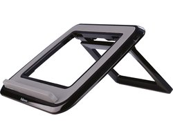 Fellowes I-Spire Quick Lift - Laptop standaard - Verstelbaar in 7 hoogtes - Tot 17 inch - Compact - Zwart