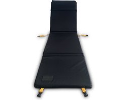 Femkes SitBack - Strandstoel - Zwart/Geel