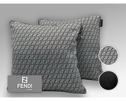 Fendi - Kwaliteits sierkussen gemaakt van originele Fendi Casa stof