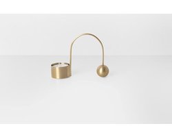 FERM LIVING - Balance Theelichthouder - Messing