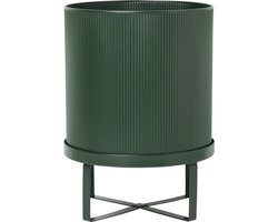 Ferm Living - Bau Pot – Large - Donkergroen