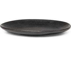 Ferm Living Flow Breakfast Plate Zwart