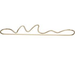 Ferm Living Handdoekrek - Curvature - Brass