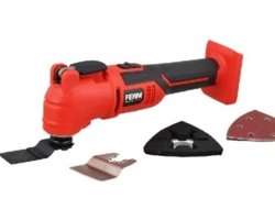 FERM snoerloze Multitool 20V met quick release - EXCLUSIEF accu