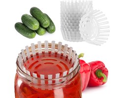 Fermentatiegewicht voor inmaakpotten - veilig en eenvoudig in gebruik - 2 maten