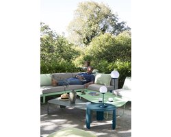 Fermob MOOON! outdoor tafellamp - H41 cm - Bleu Acapulco