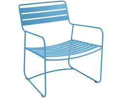 Fermob Surprising lage stoel / lounge bleu maya