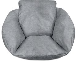 FEROCITY - Schommelkussen - Polyrotan schommelhoes - Voor een hangende tuincocon - Standaardmaat - Polyester - Linnen
